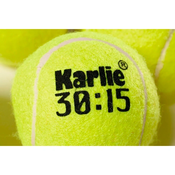 Tennisball, gelb, Gummi