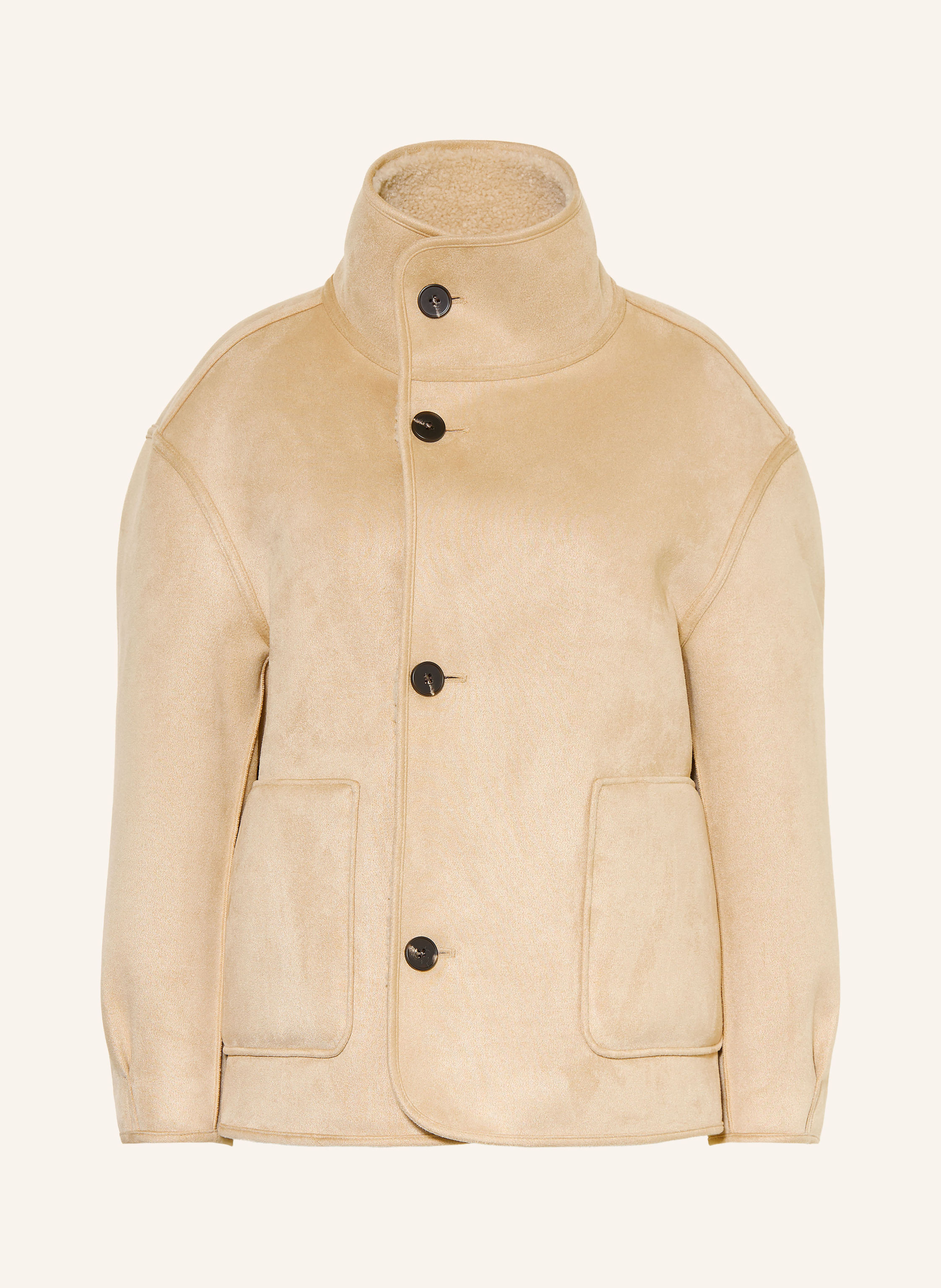 OPUS Teddyfell-Jacke HAELLA zum Wenden