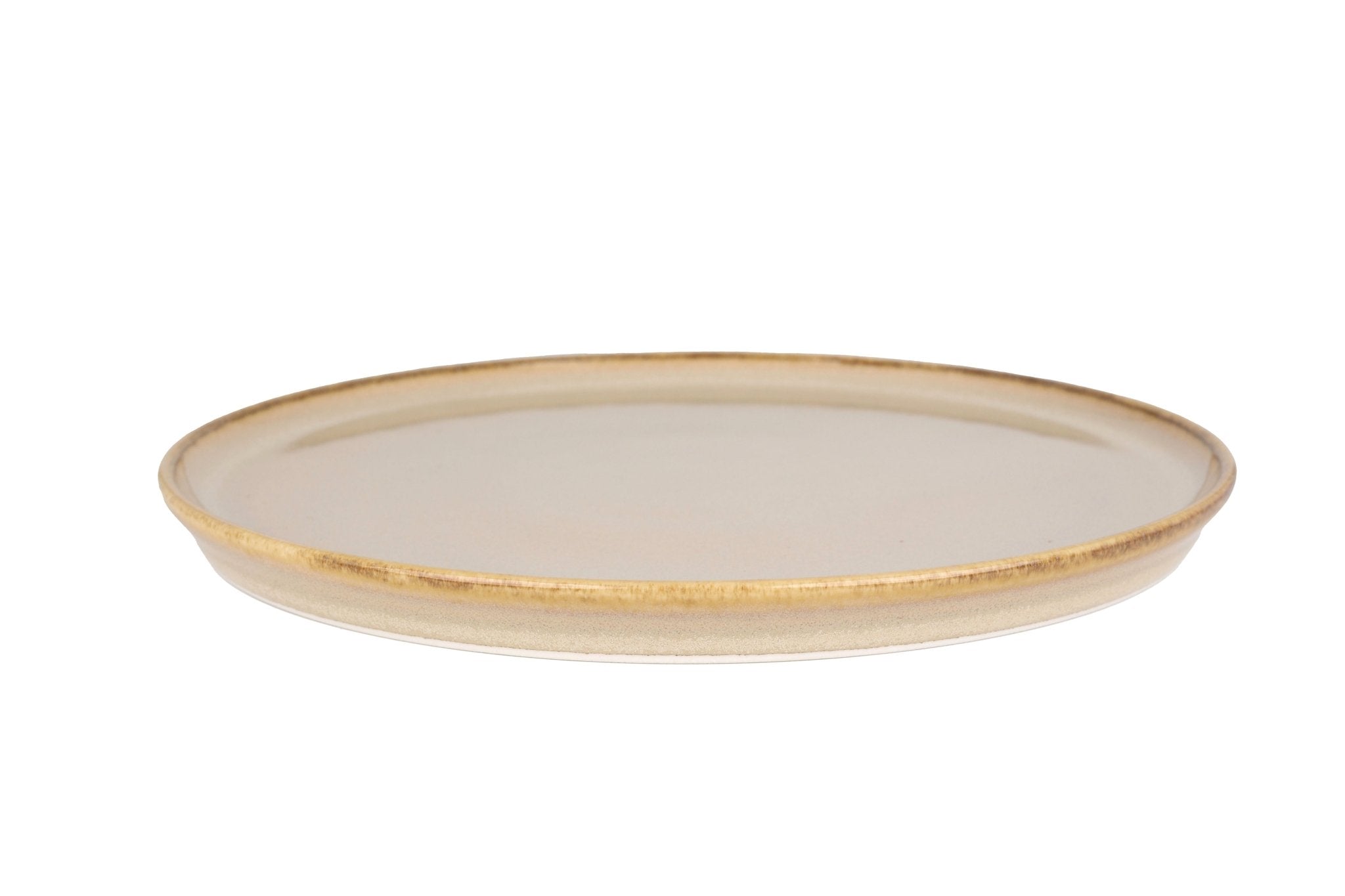 Bonna Gebaksbord - Sand Hygge - Porselein - 16 cm - set van 6