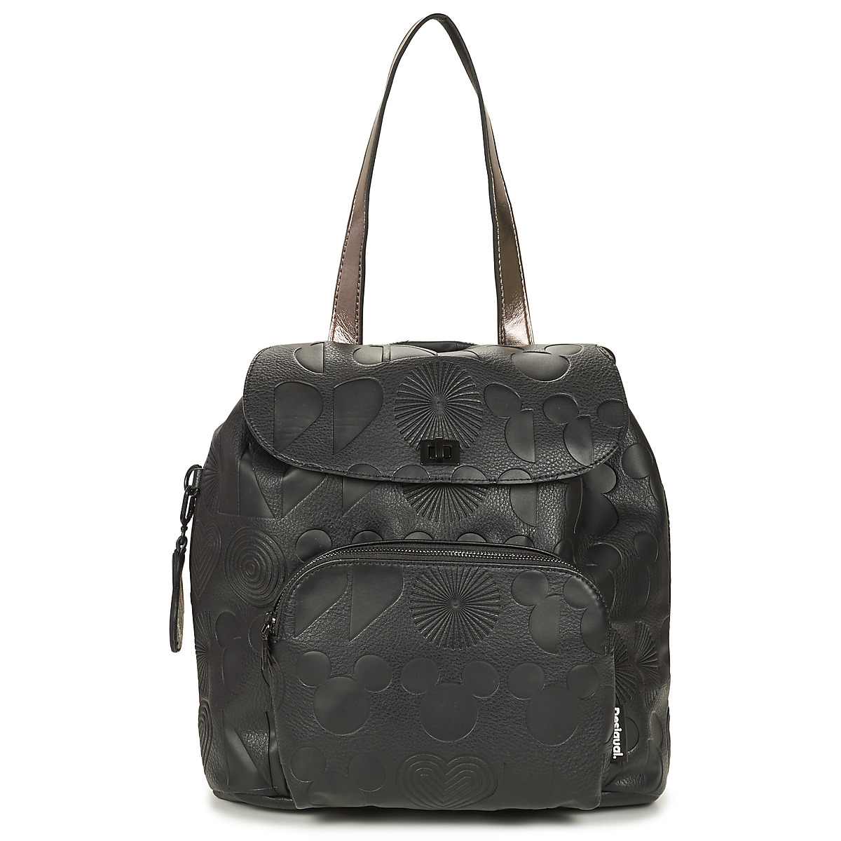 Desigual - BACK ALL MICKEY KRAPINA - Black