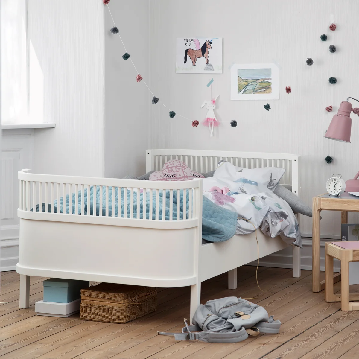 Sebra - Das Sebra Bett Junior & Grow, weiß