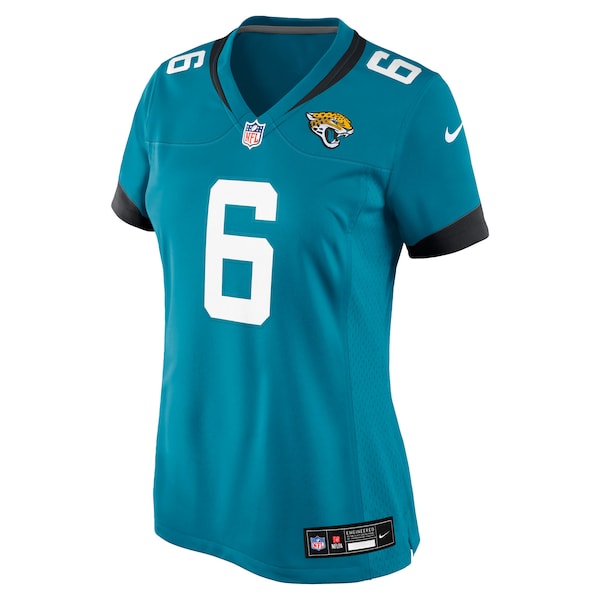 Greg Newsome II Jacksonville Jaguars Nike Women's Team  Game Jersey -  Teal