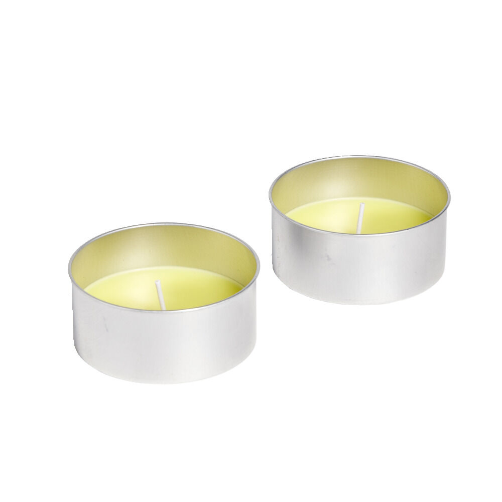 Bougies à la citronnelle x2 140gr Ø9xH4cm