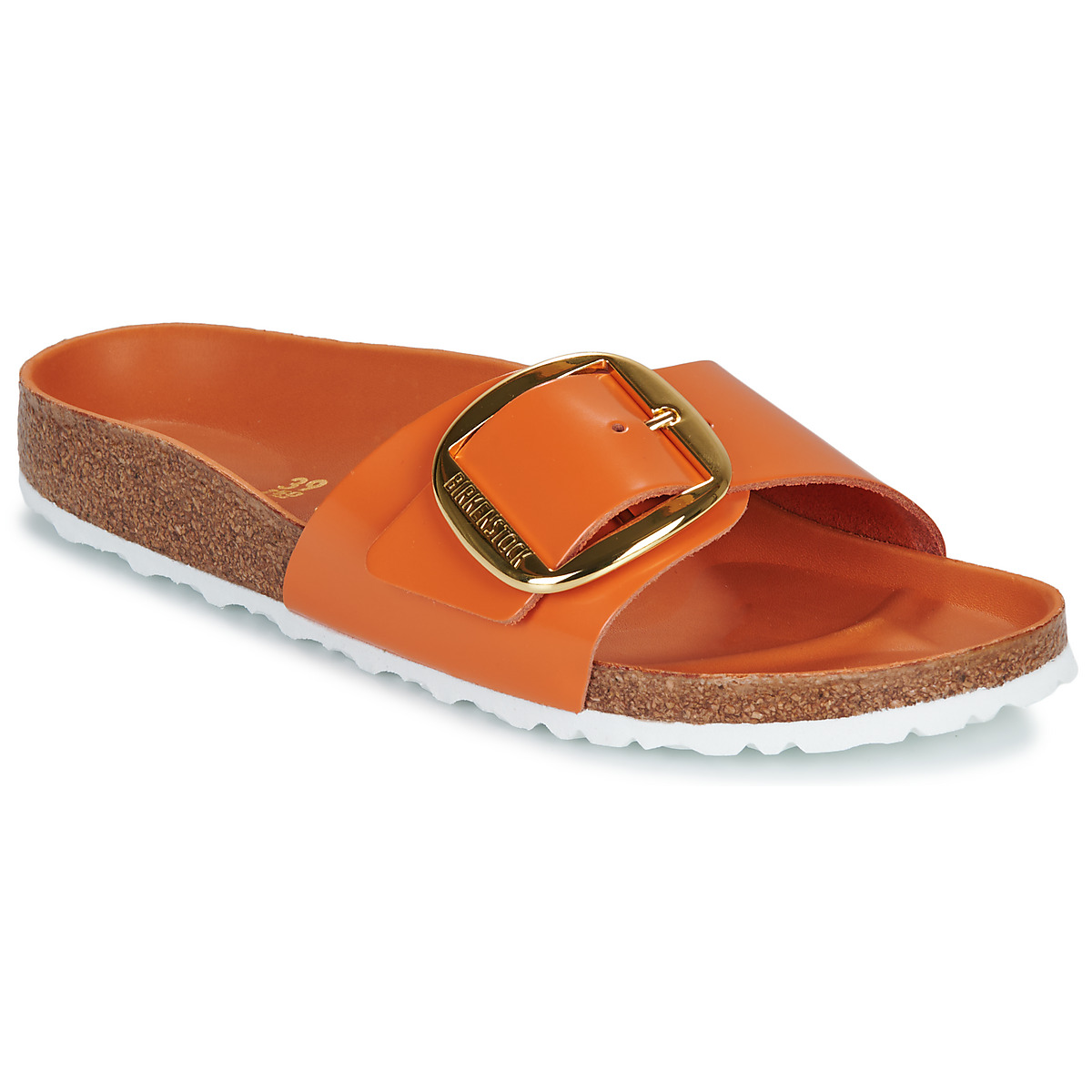 BIRKENSTOCK - Madrid Big Buckle - High / Shiny / Leather / Yellow