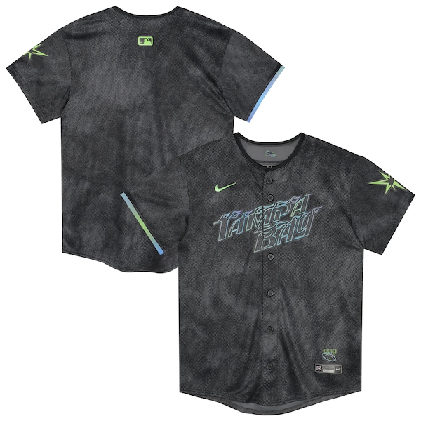 Tampa Bay Rays Nike Preschool City Connect Jersey - Black