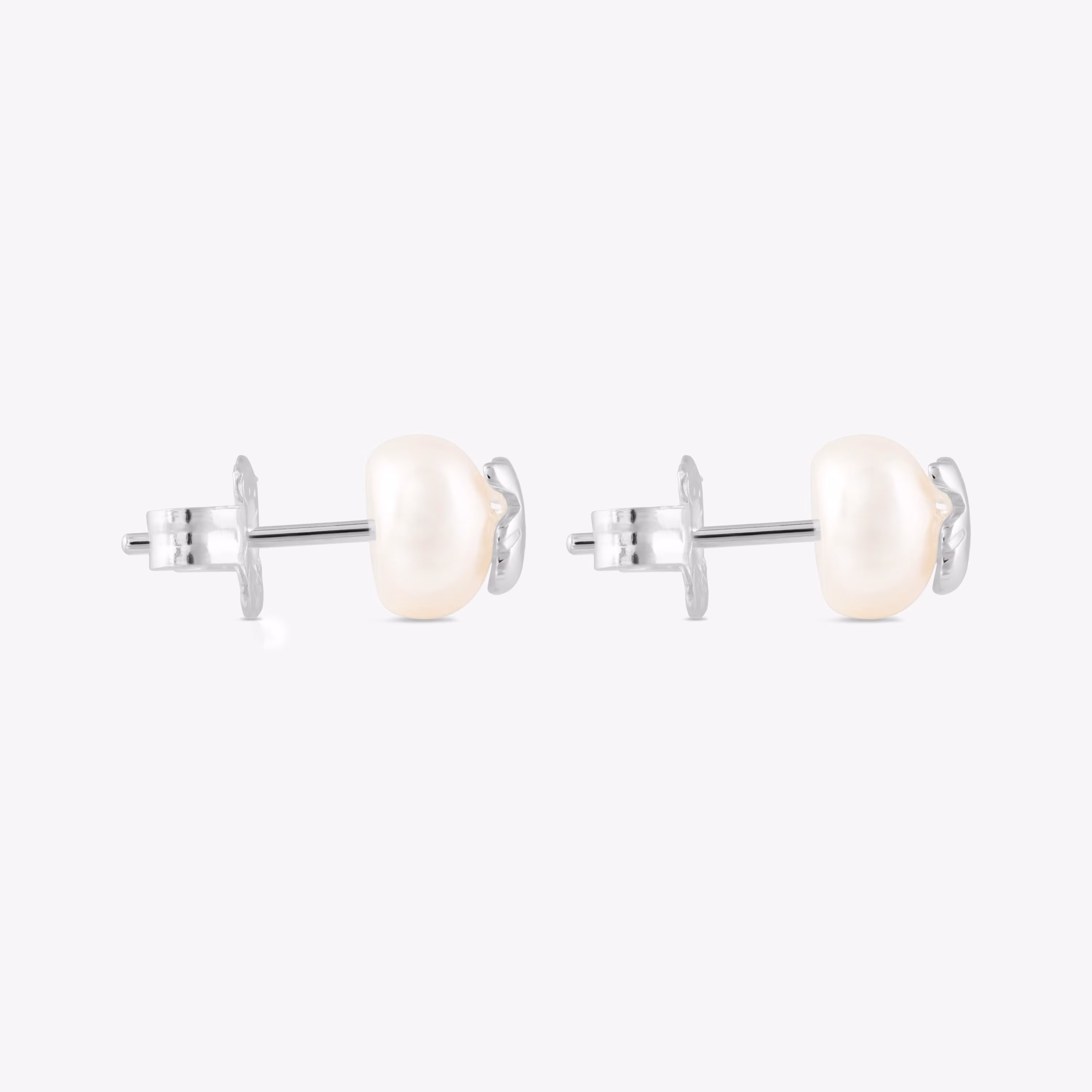 Pendientes de plata y perlas cultivadas Icon Pearl
