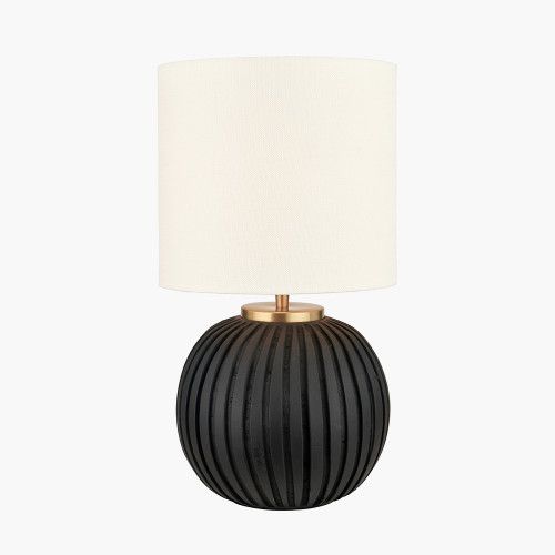 Ruma Terracotta Textured Ball Table Lamp