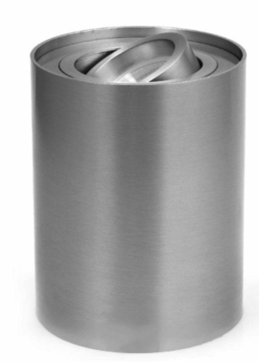 Spot okrągły satynowy CRONO 1xGU10x10W wym:12,5x9,6x9,6cm IP20 IdeaLED