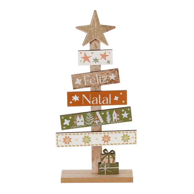 ADORNO ÁRVORE 29 CM VILAREJO NOEL
