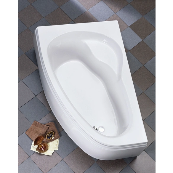 Badewanne »Loredana«, BxHxL: 110 x 44 x 175 cm, asymetrisch