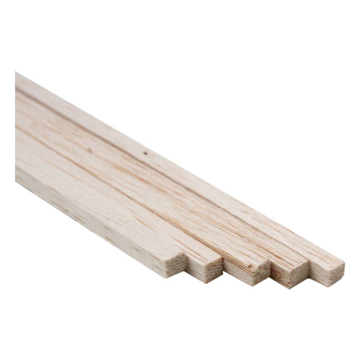Balsa 3/16 x 3/16 x 36 Inches 5 Pack