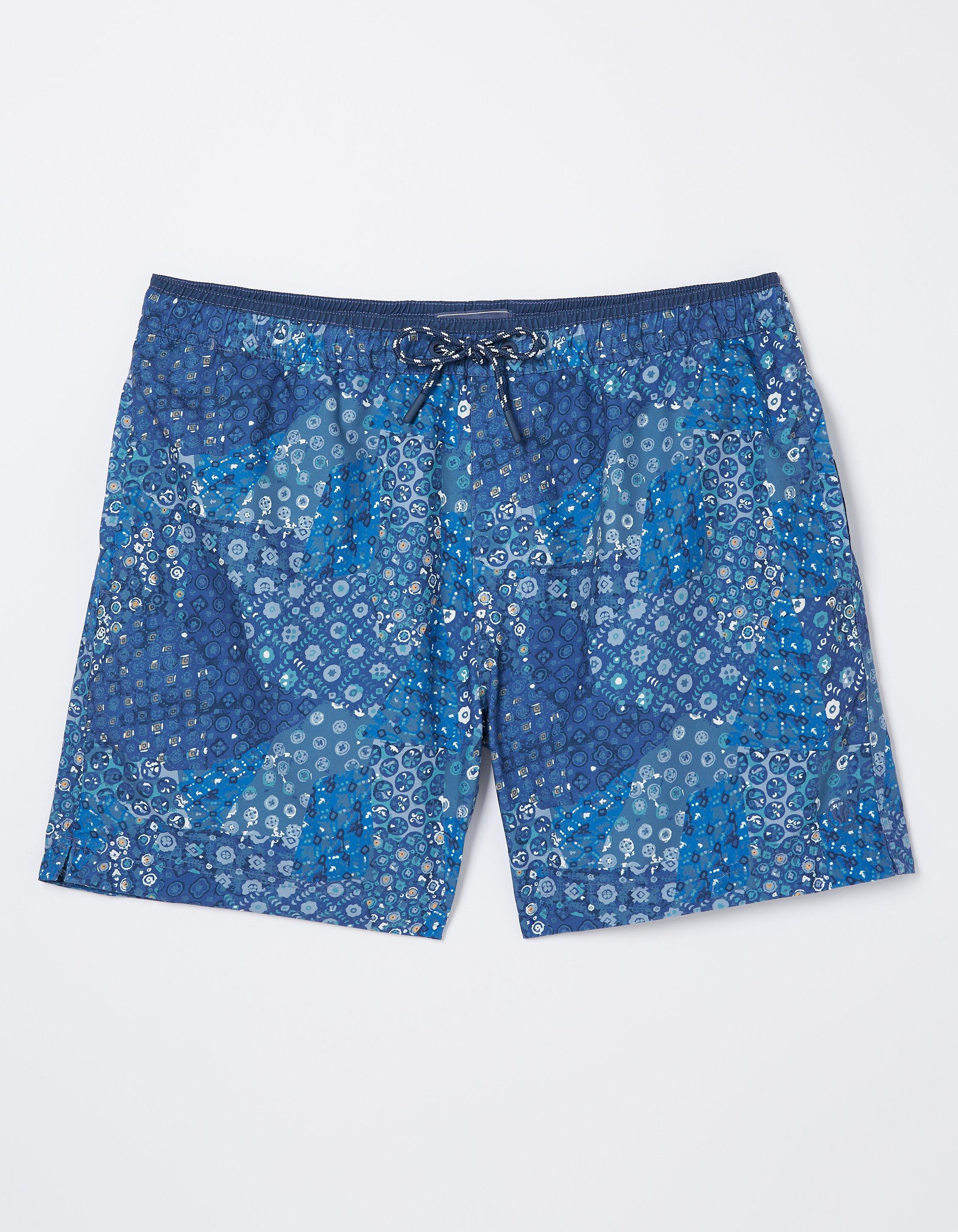 Trevose Patchwork Swim Shorts