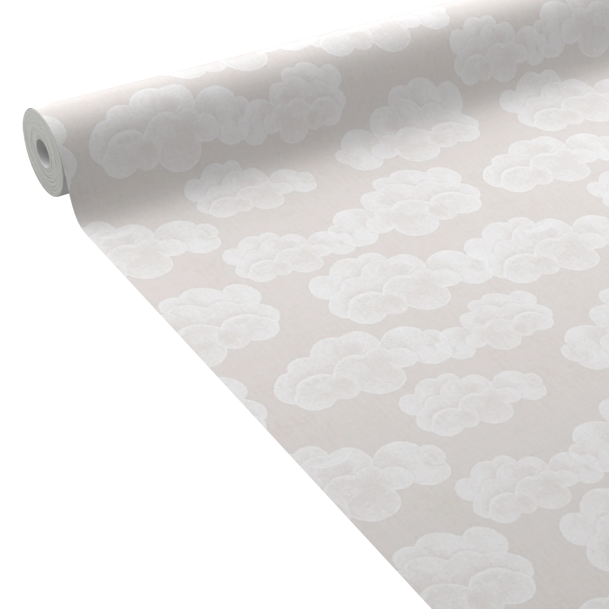 Papier peint intissé NUVOLE coloris rose pastel