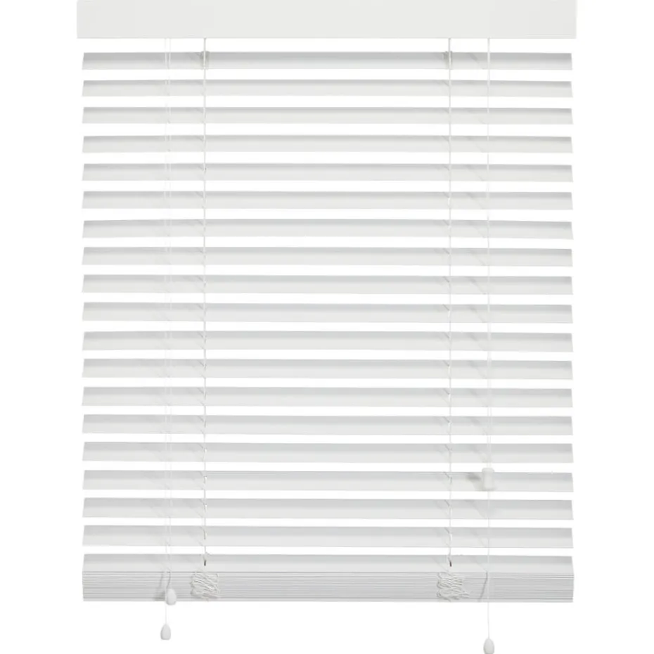 Kwantum Houten Jaloezieën | Bamboe Jaloezie Jax Wit 80×175 Cm 080X175CM