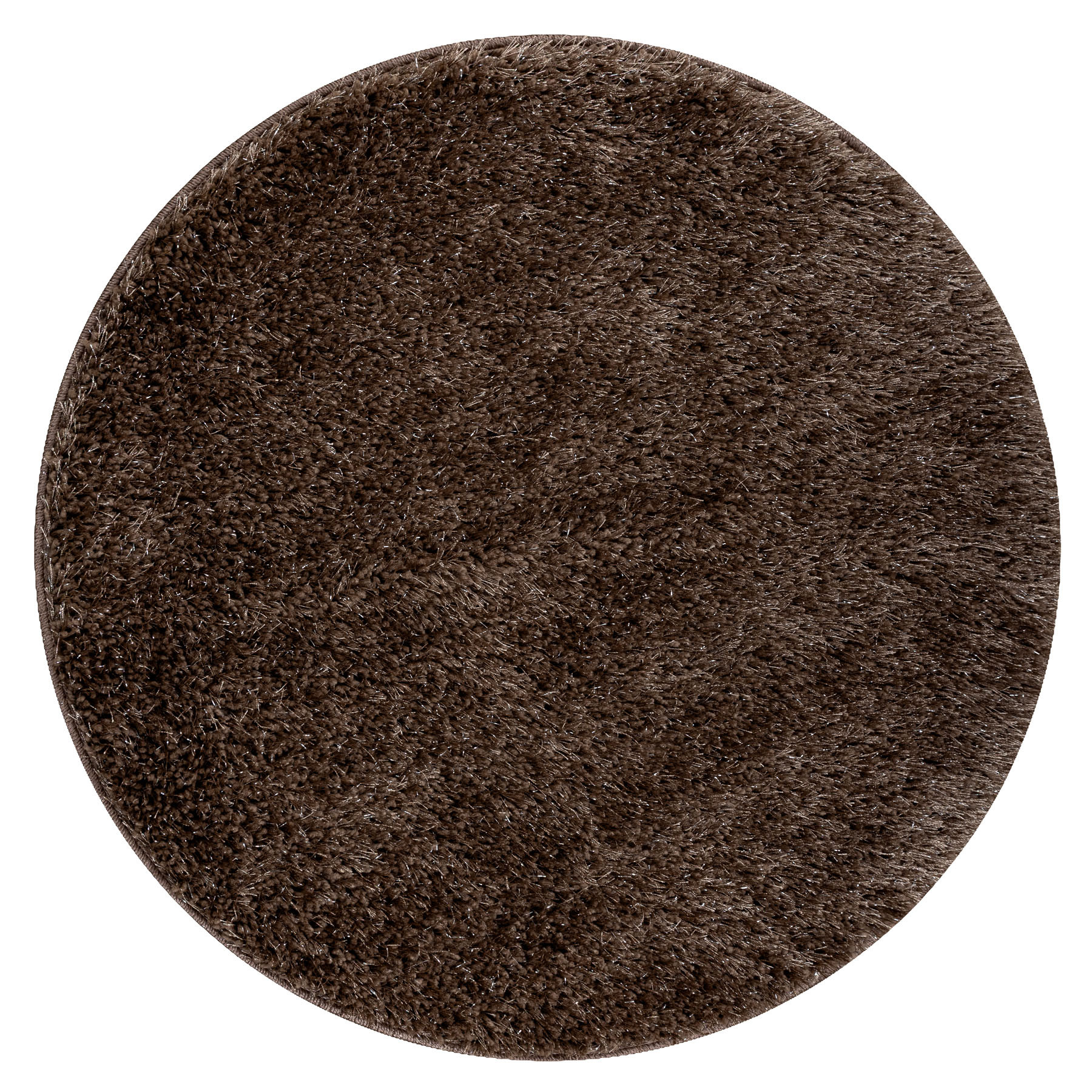 Dywan łazienkowy SYNERGY glamour, antypoślizgowy, miękki - koło 50 cm