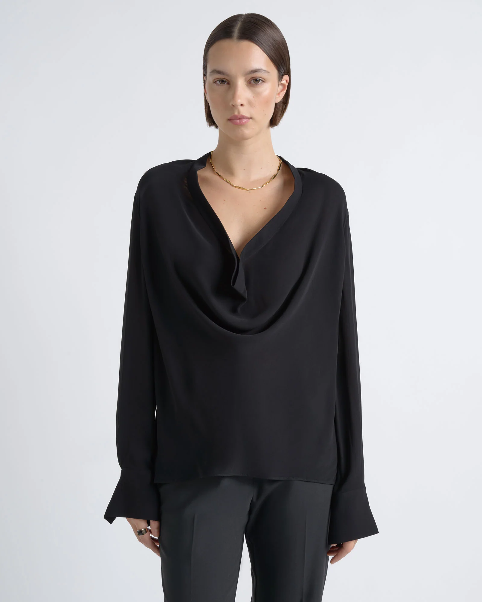 Cowl Neck Shirt