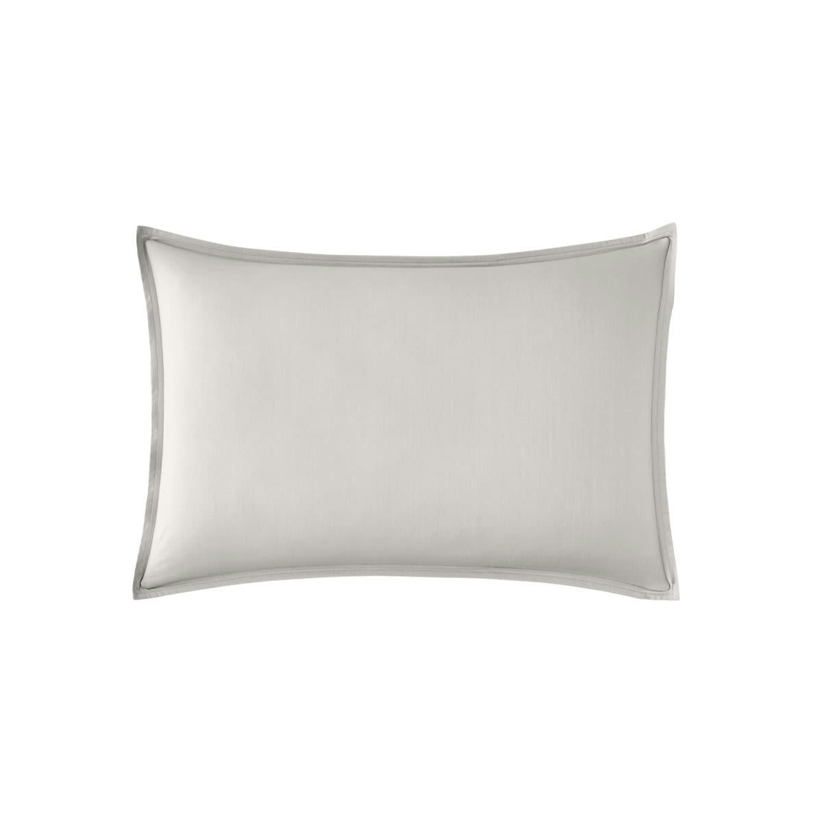 PREMIÈRE - Taie d'oreiller en percale de coton gris perle 50x70