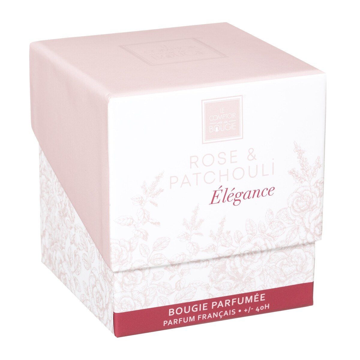 Scented candle "Mael" Rose and Patchouli, 190g