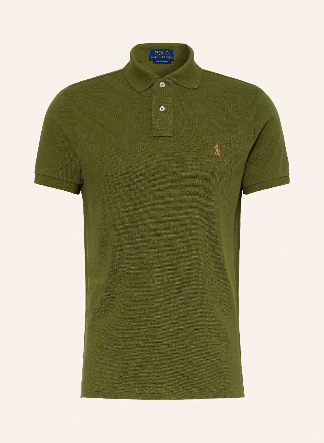 POLO RALPH LAUREN Piqué-Poloshirt Custom Slim Fit