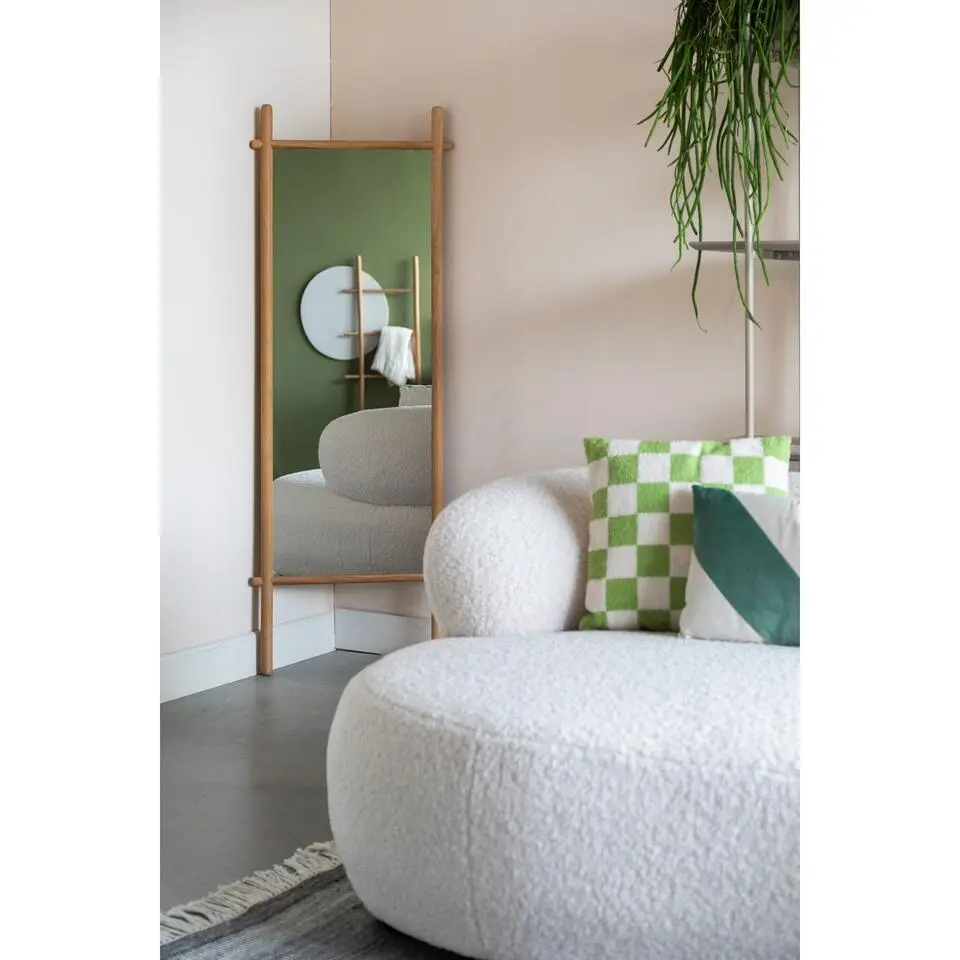 Housecraft Solene Spiegel/ Passpiegel Staand Hout Naturel