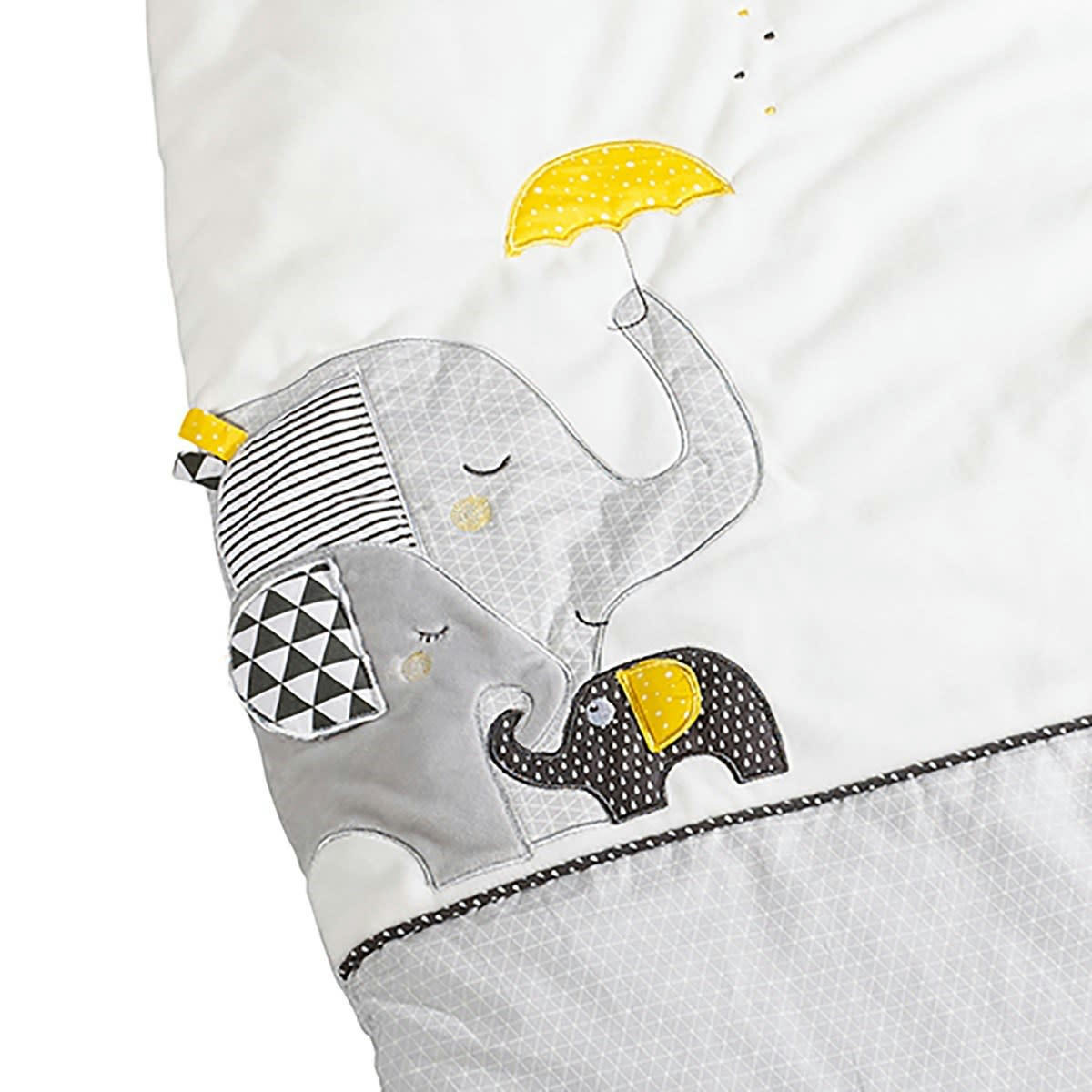 BABYFAN - Gigoteuse en coton blanc