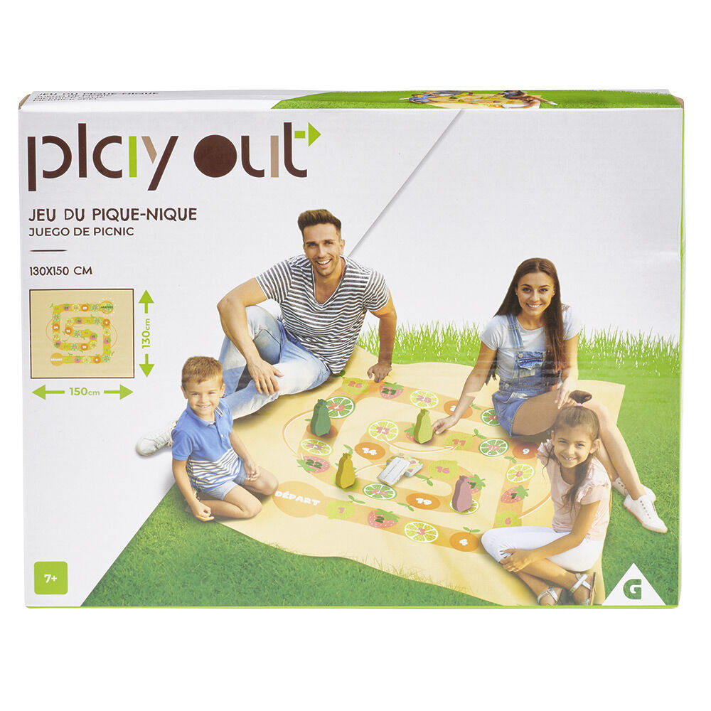 Jeu d'extérieur pique nique avec tapis 81 accessoires