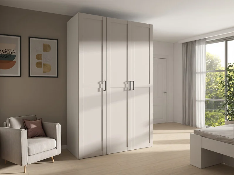 Szafa modułowa Flex 150 cm z 3 drzwiami kaszmir