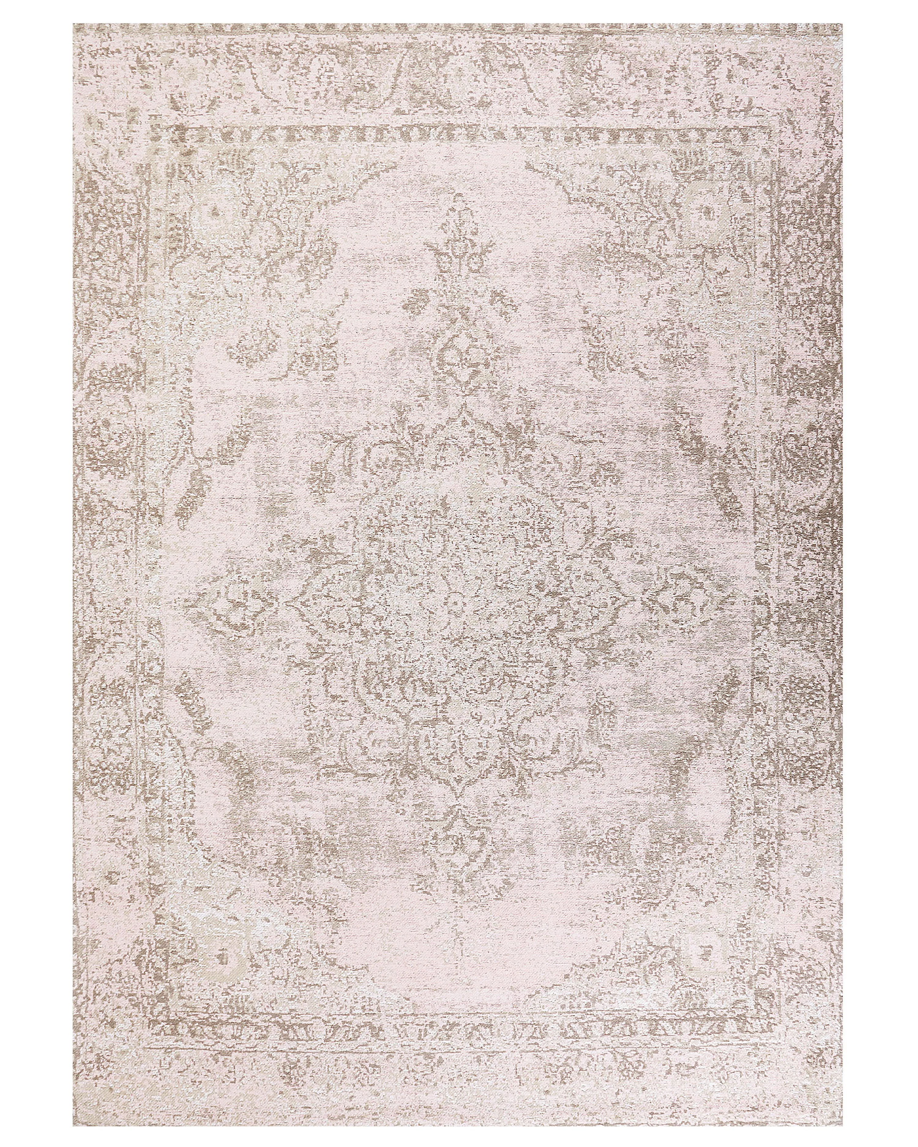 Rug MATARIM Pink 160 x 230 cm Cotton