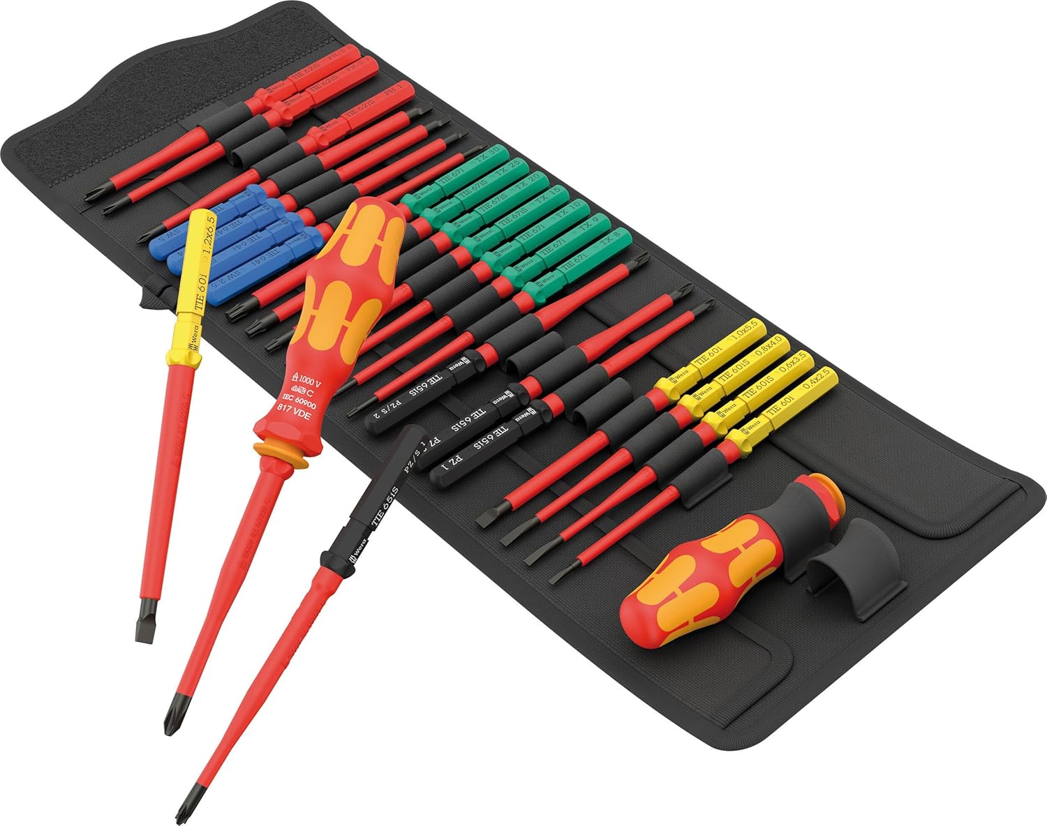 WERA - 05006617001 - Kraftform Kompakt VDE Big Pack 1, 26 Pieces