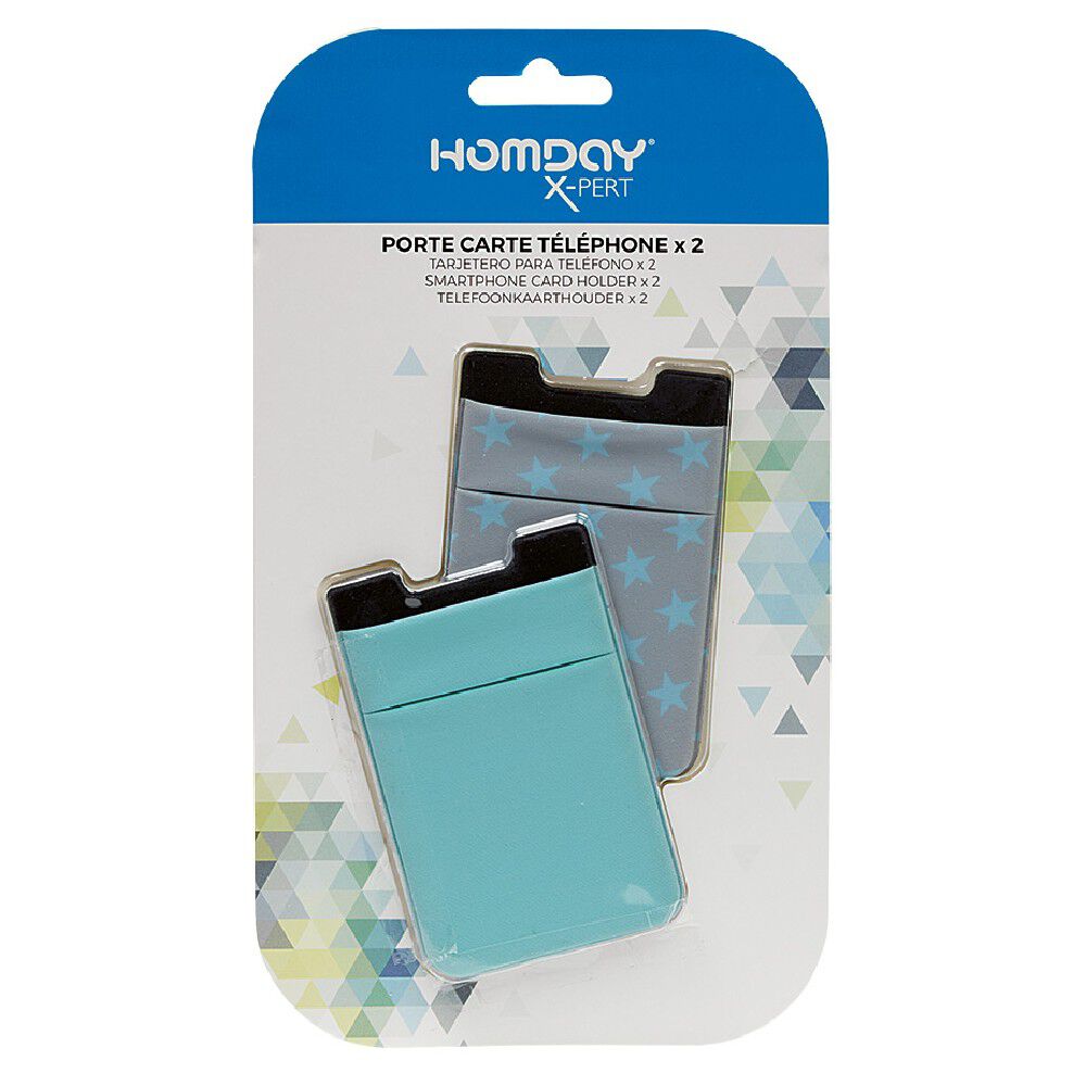 Porte carte pour téléphone x2