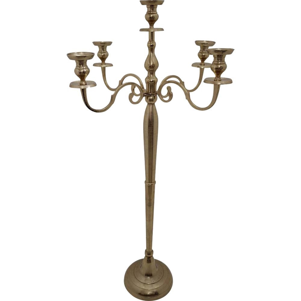 Lesli Living kaarshouder Brush - goud - 144cm