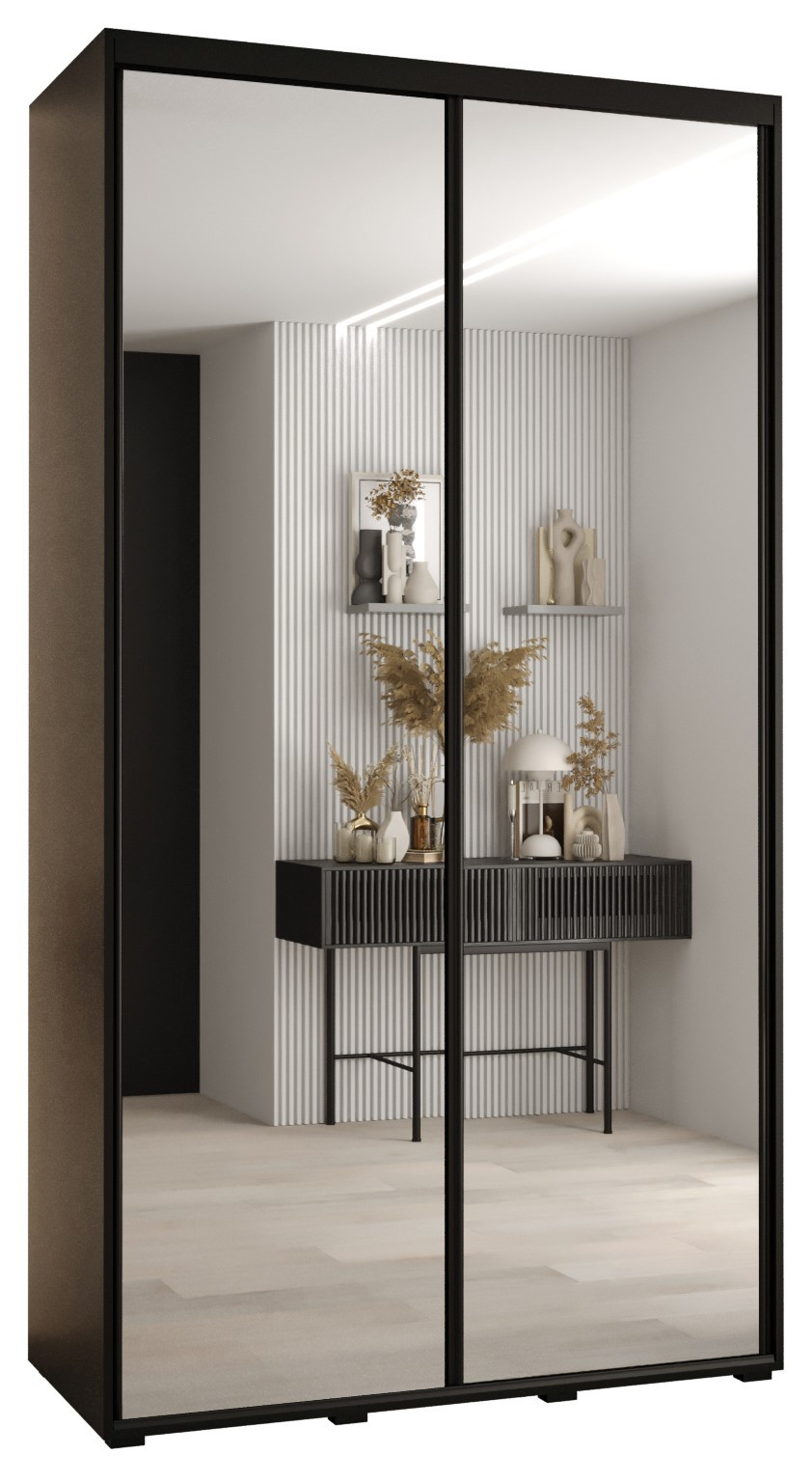 Szafa przesuwna 45 Cannes 2 140 czarny czarny czarny