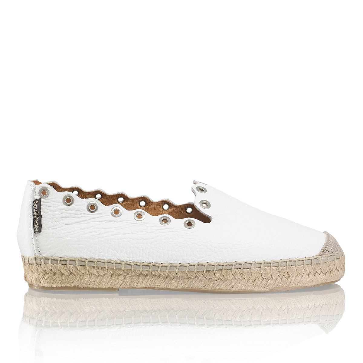 Russell & Bromley CANDYCRUSH Eyelet Trim Espadrille