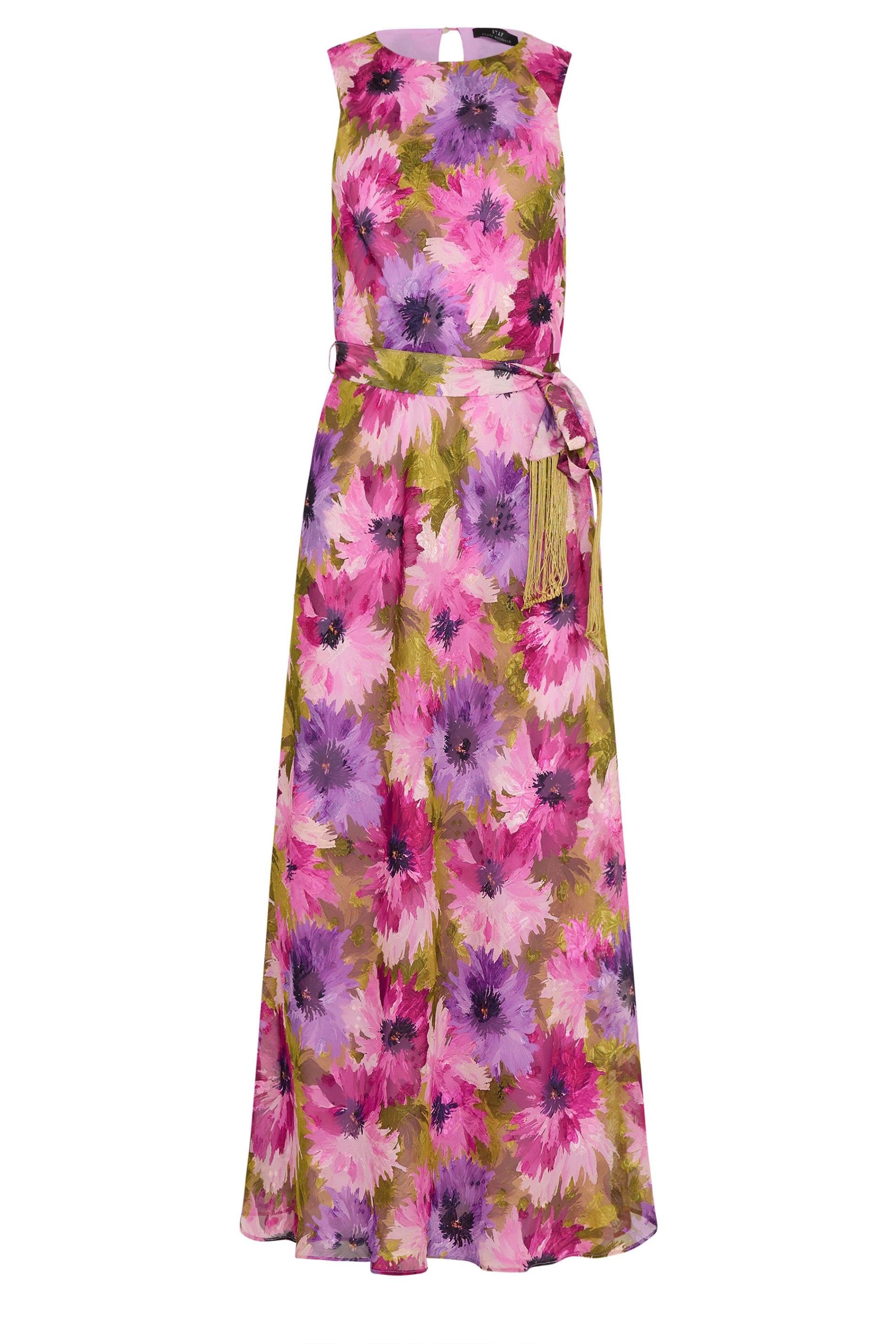 Star by Julien Macdonald Floral Tassel Detail Maxi Dress