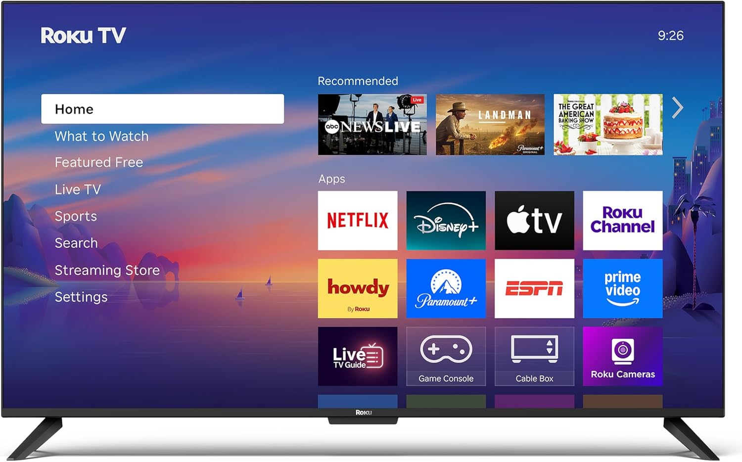 Roku Smart TV – 50-Inch Select Series 4K HDR RokuTV with Roku Enhanced Voice Remote  Brilliant 4K Picture  Automatic Brightness  & Seamless Streaming – Live Local News  Sports  Family Entertainment