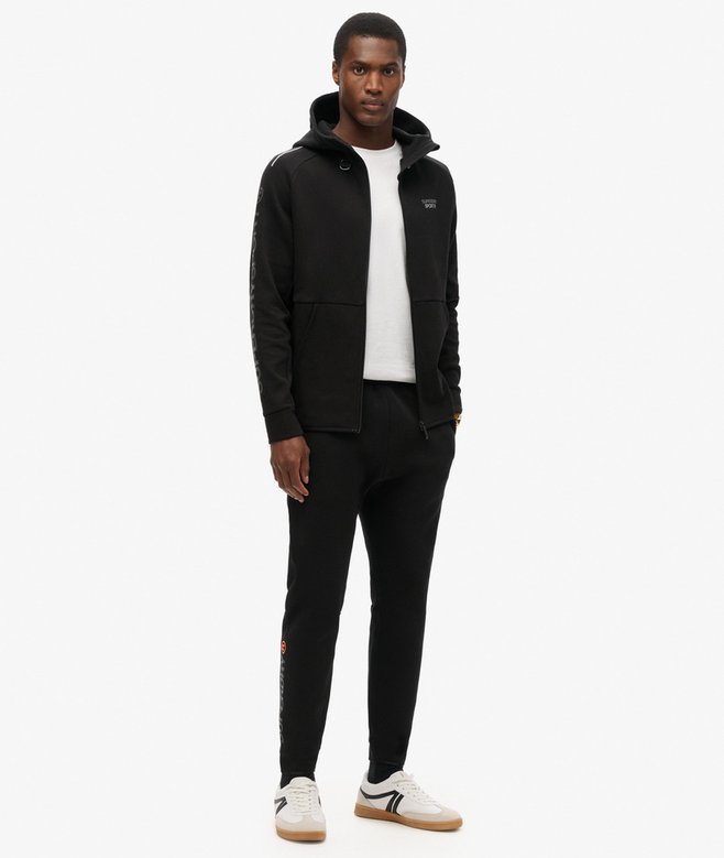 Sport Tech Logo Loose Zip Hoodie