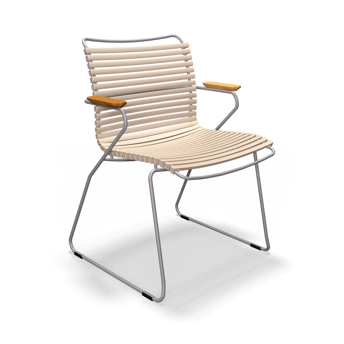 HOUE - CLICK Outdoor Dining Armlehnstuhl mit niedriger Lehne