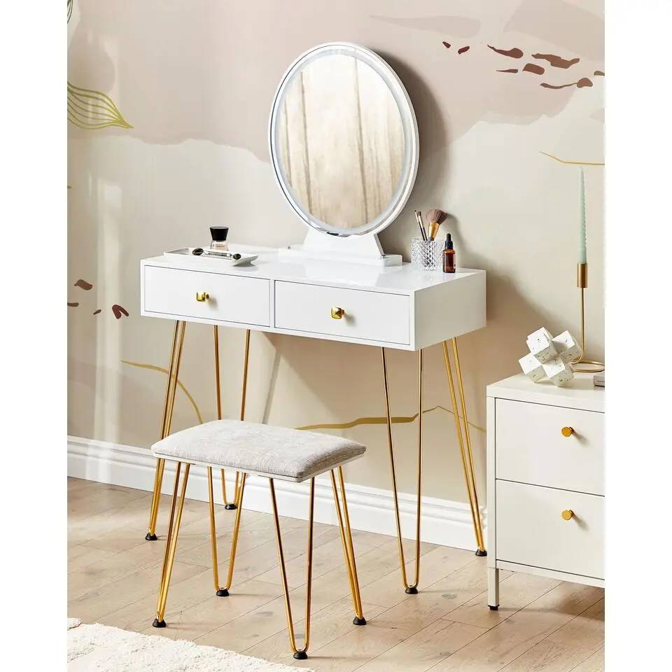 CAEN - Kaptafel - Wit - MDF