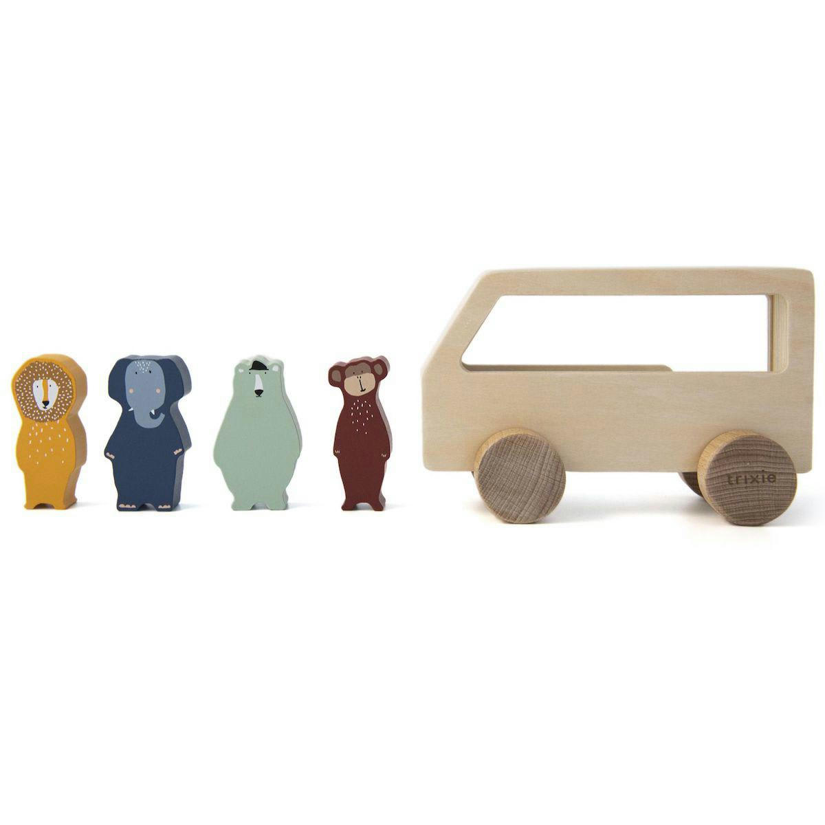 - Bus en bois Animaux