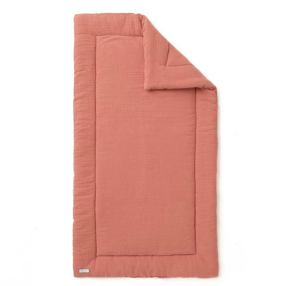 - Edredon en gaze de coton Marsala (100x140 cm)