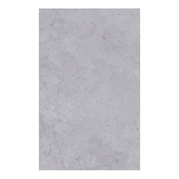Carrelage mural effet marbre gris L.40 x l.25 cm x ép.8,3 mm, Ideal Marble