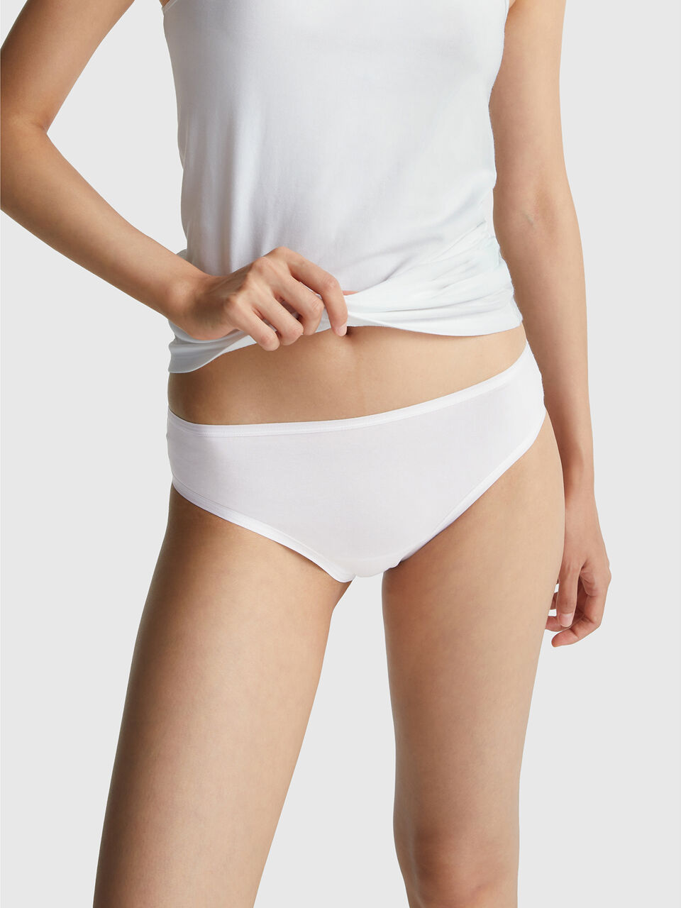 Stretch cotton underwear