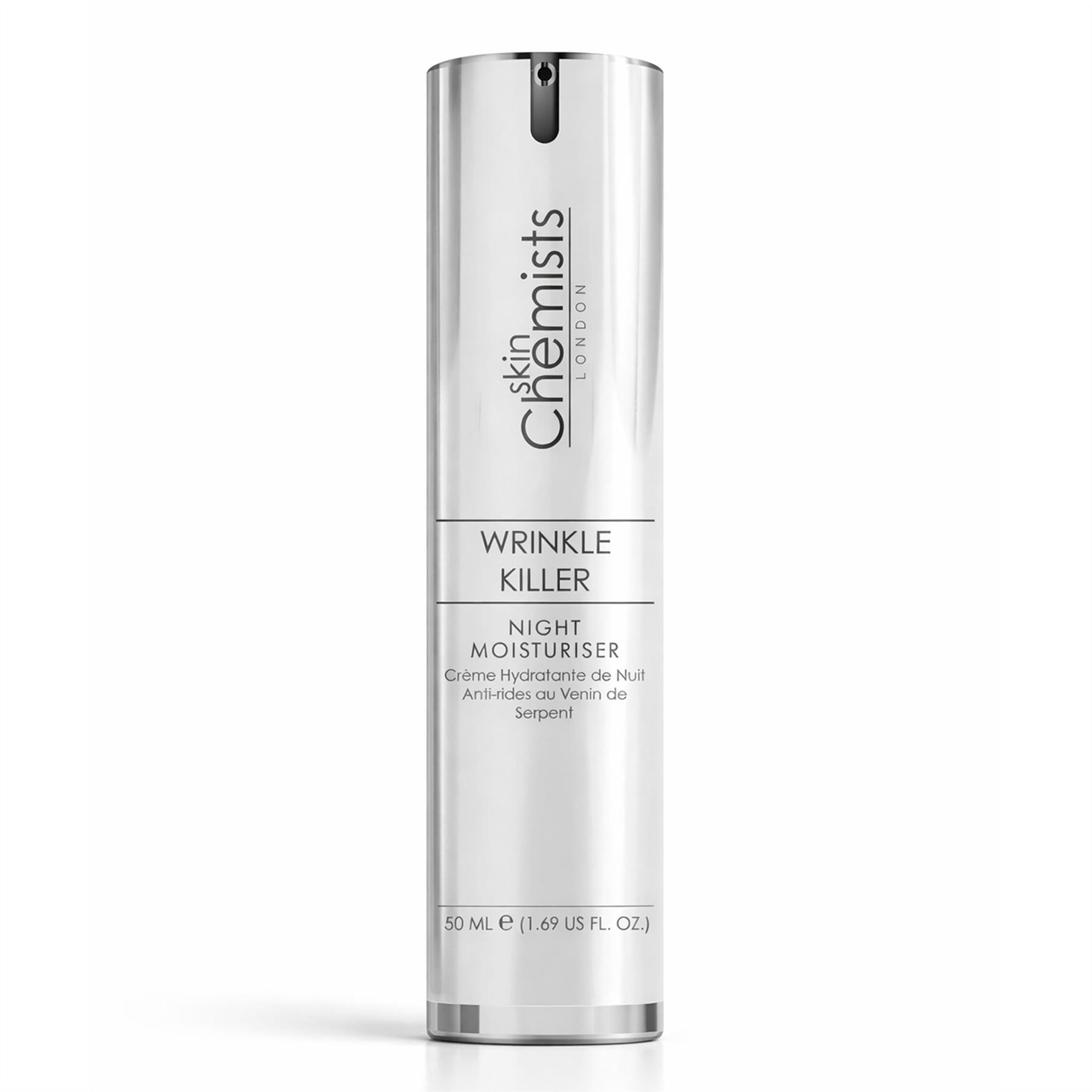 skinChemists professional Anti-Ageing Wrinkle Killer Night Moisturiser 50ml x 2 Duo Pack for Wrinkles and Firmness