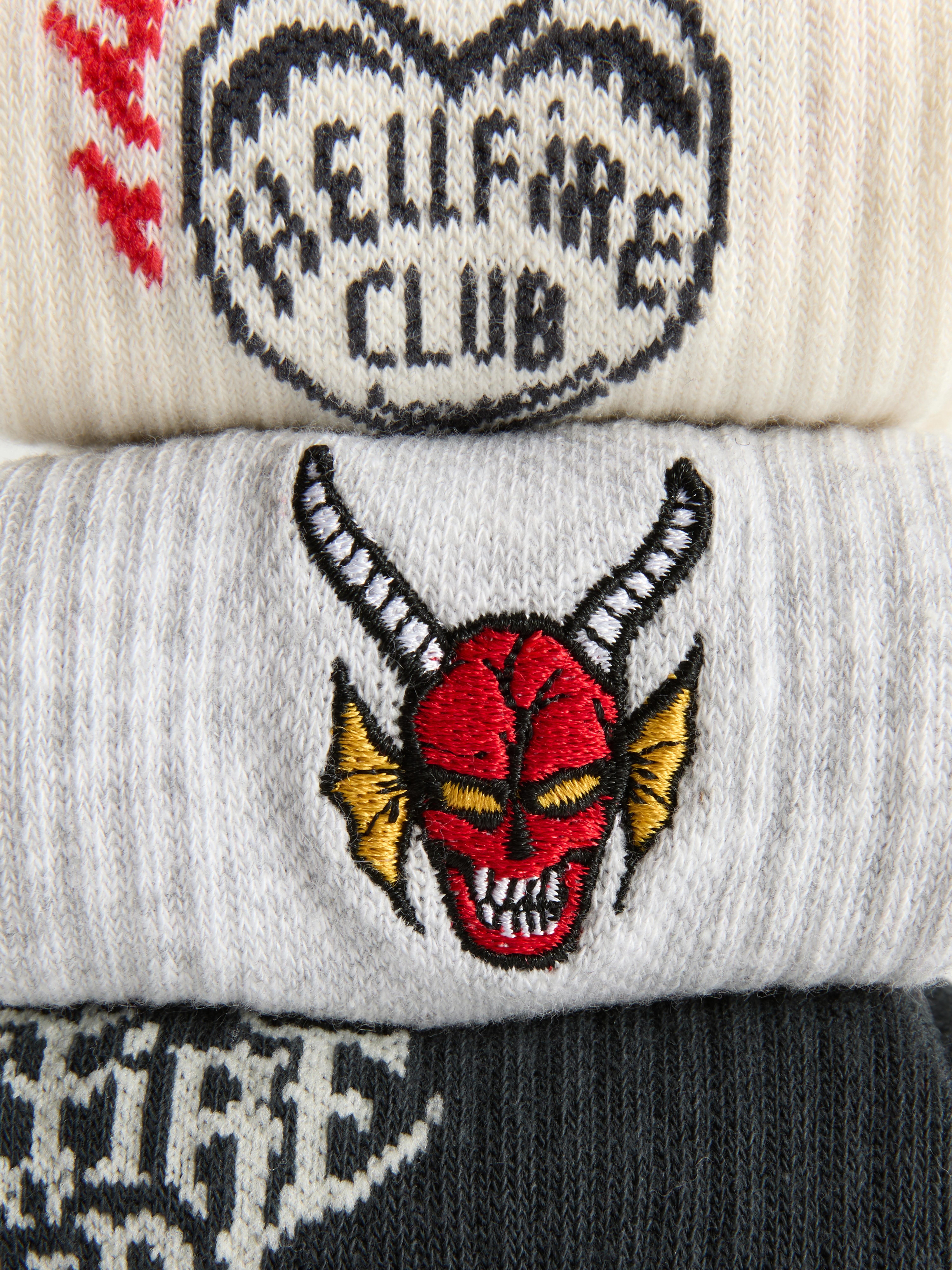 3pk Stranger Things Crew Socks