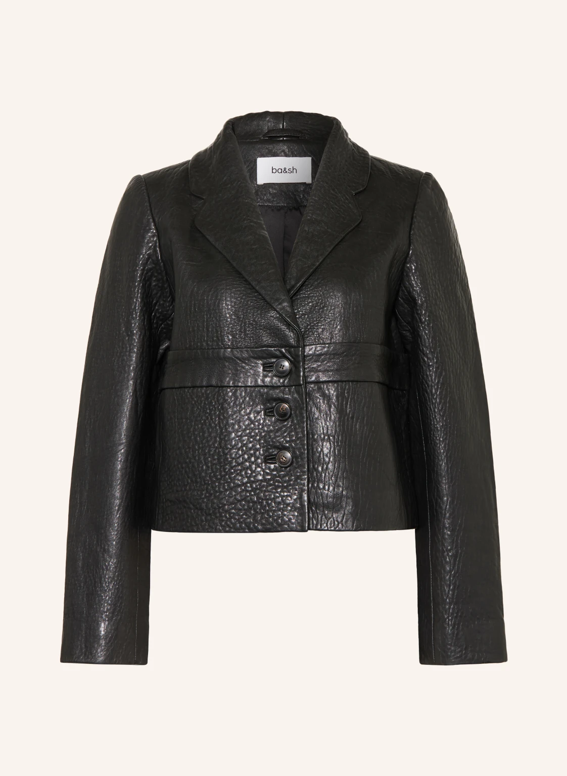 ba&sh Lederjacke BORFEO