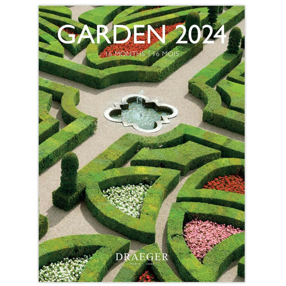 - Petit calendrier mural 14x18  cm - 2024 - Jardins