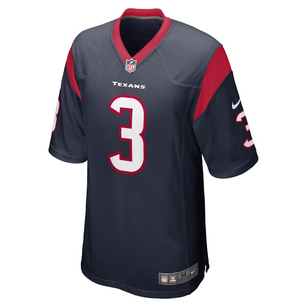 Tank Dell Houston Texans Nike Youth Game Jersey - Navy