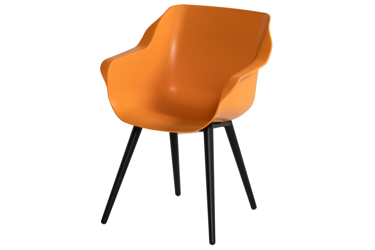 Hartman Tuinstoel Sophie Studio - Oranje Kunststof - Set Van 2