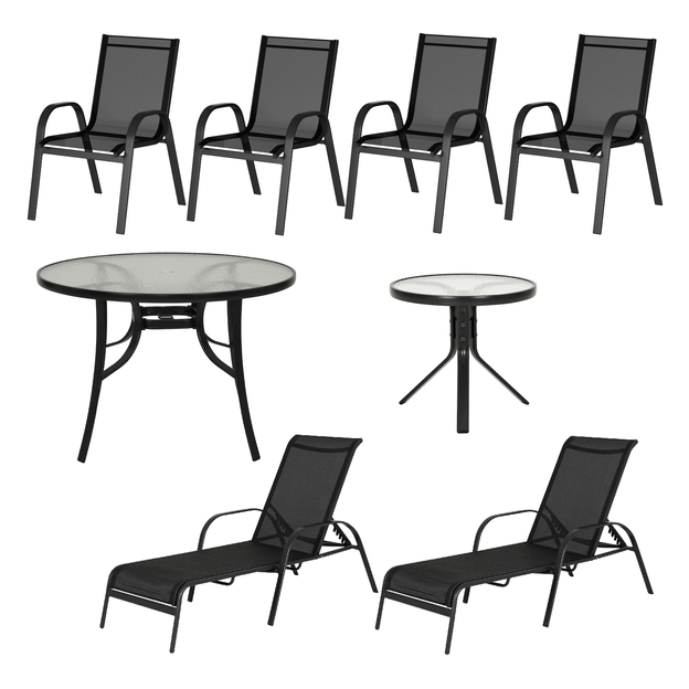 CONJUNTO GARDEN 1,07 M C/8 PEÇAS SUN