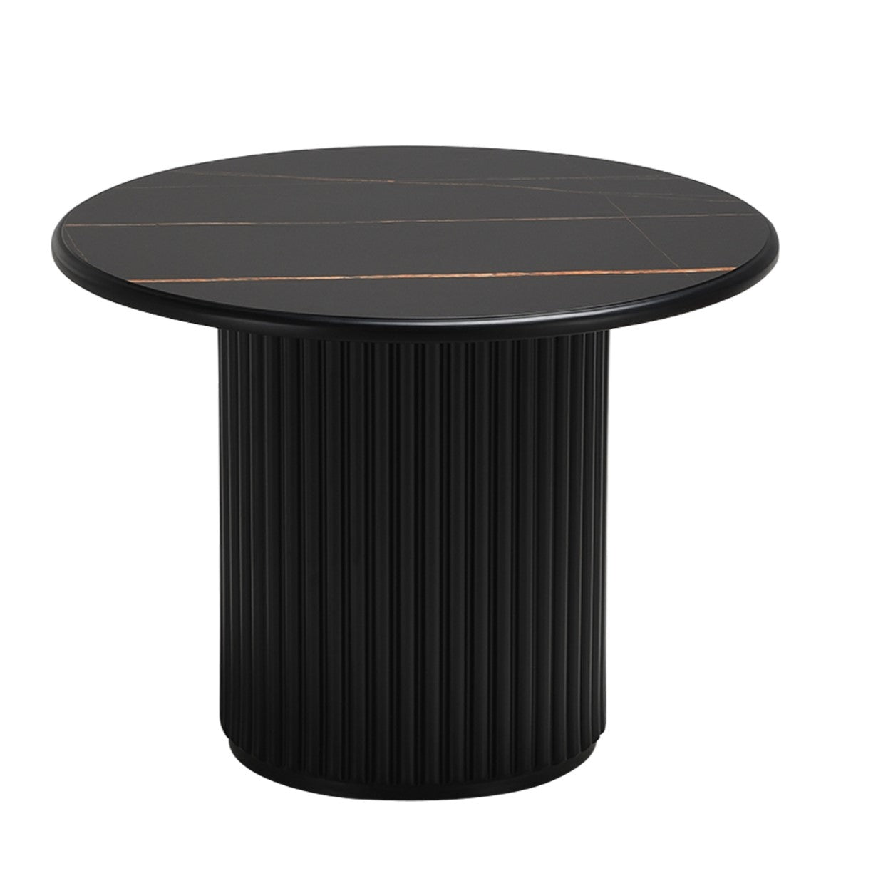 Furnhouse ronde salontafel Easy - Zwart - Ø 60 cm